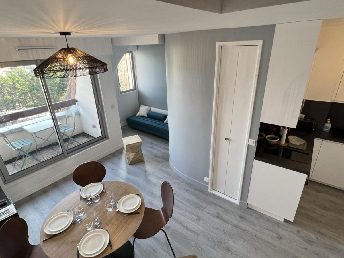 Cabourg : Duplex Renove 2 Pieces, Acces Direct Plage, Fibre, Parking, Cuisine Equipee, 4 Pers. - Fr-1-487-351 Exterior photo